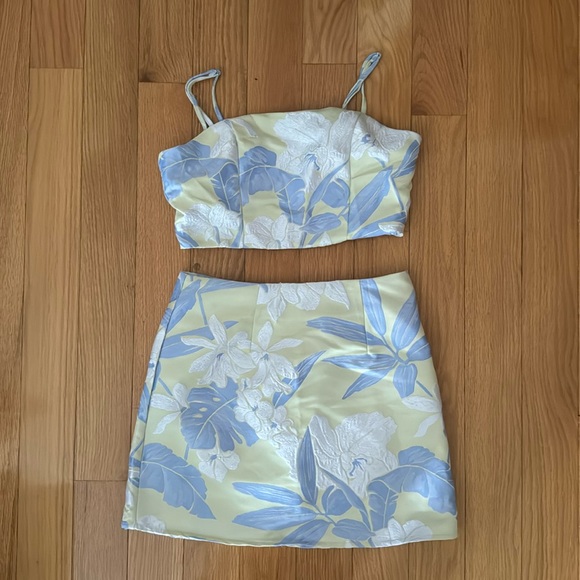 Pink Lily Skirt Set - Picture 1 of 6